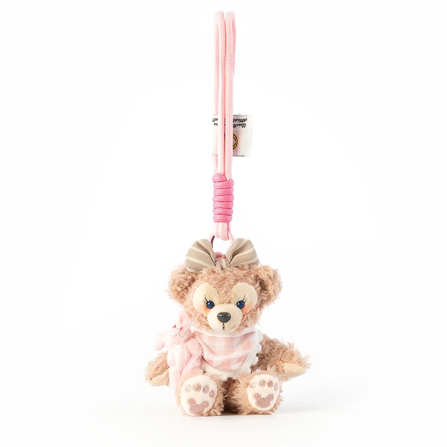 cute-herberry-snowy-bear-plush-toy-bag-charm-keychain-teddy-bear-doll-hanging-decoration-soft-polyester-fiber-animal-toy