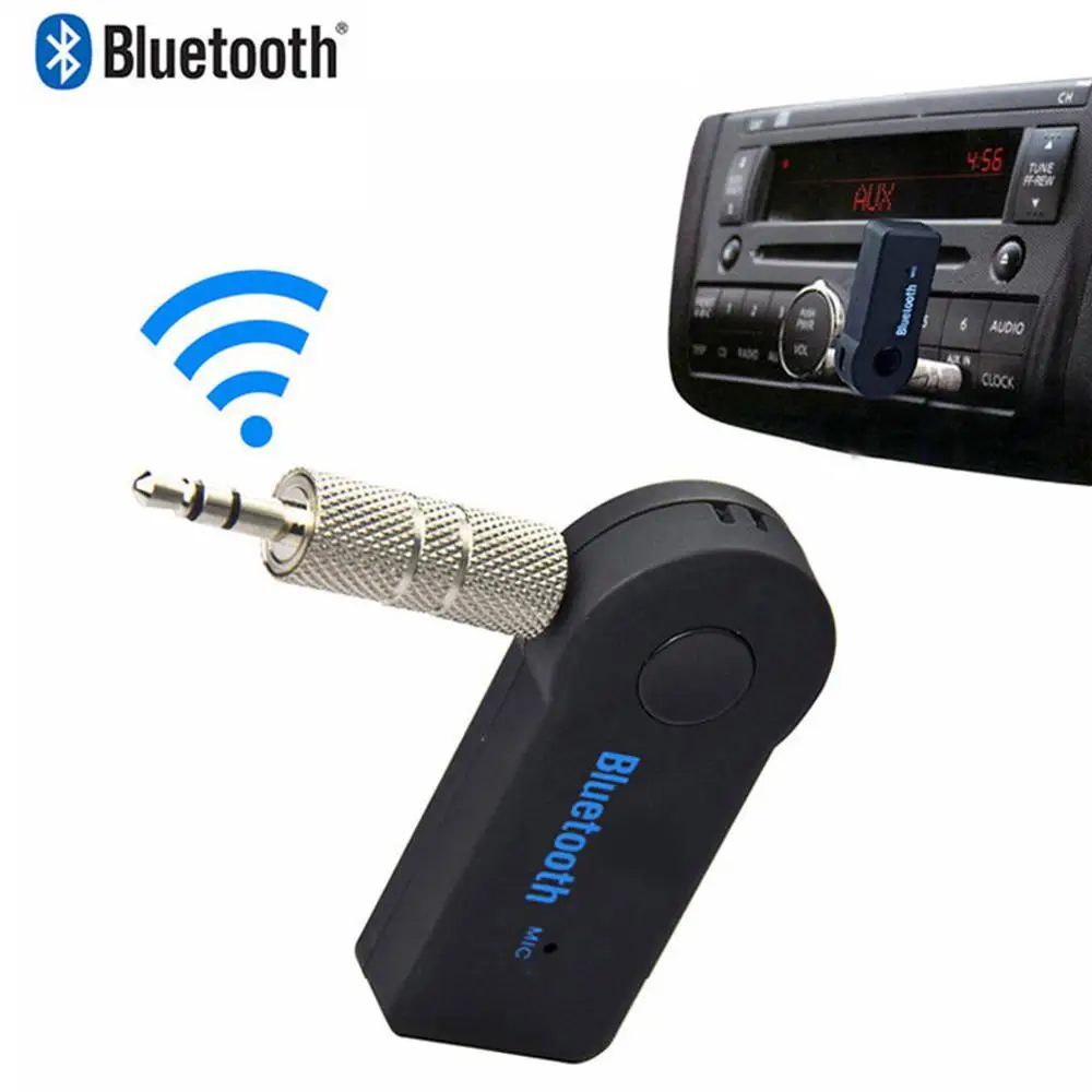 Adaptador receptor inalámbrico por Bluetooth, 4,1 Conector estéreo de 3,5mm, 1/3/5 piezas, para música de coche, Audio, Aux, recepción de auriculares