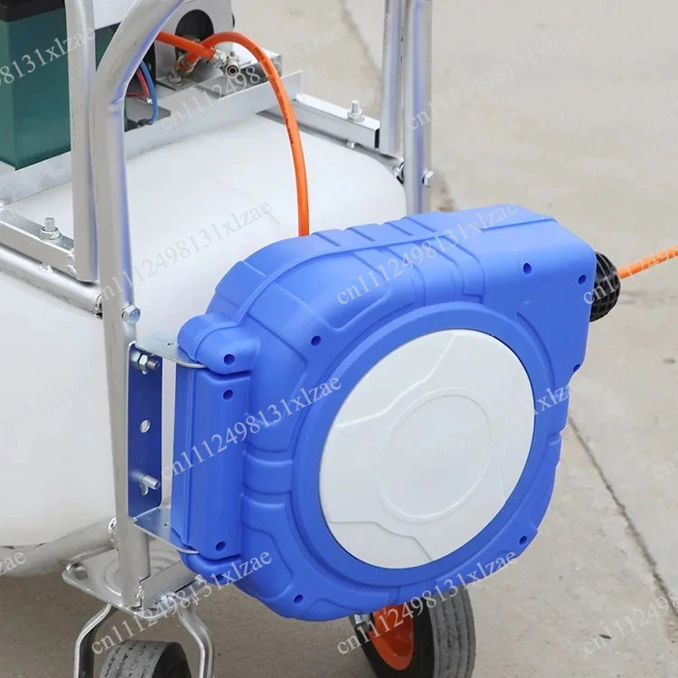 Mobile Cart Sprayer - Electric Water Dispenser with High-Pressure Nozzle for Farm & Breeding Applications