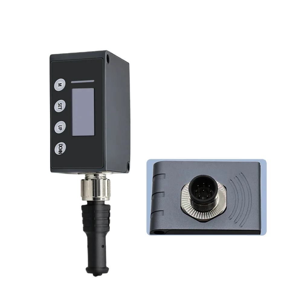 

GLZ-D5MNUIR Laser Distance Sensor NPN + Analog RS485 Output M12 Connector, High Precision 12-24VDC