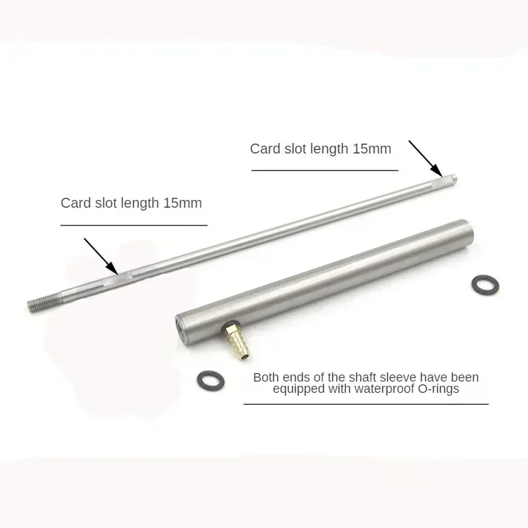 4/5mm RC Electric Racing Boat Shaft Assembly Stainless Steel Tube Shaft Sleeve With Grease Nozzle L10/13/15/20/25/30/35cm