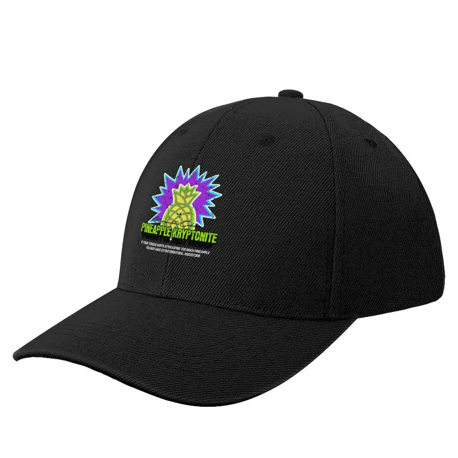 

Atarashii Gakko Pineapple K V3 Baseball Cap fun hats Streetwear Unique hats luxury caps For Girls Men's