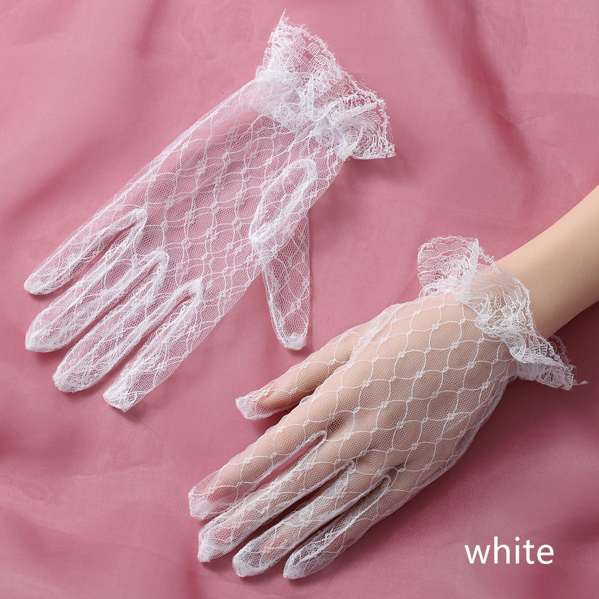 Gants habnommée pour dames de style sexy, gants pour patients, adaptés à la date, au mariage, à la fête