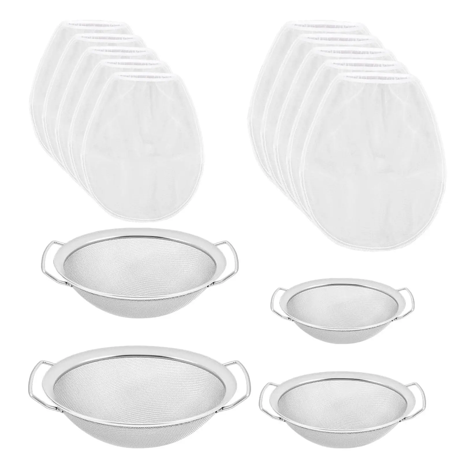 

4 шт. фильтра для краски из нержавеющей стали с мелкой сеткой для защиты входа распылителя, многоразовые аксессуары для покраски