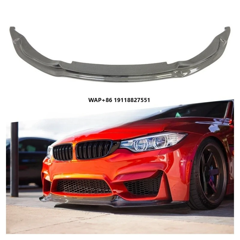 

V Style Carbon Fiber Front Lip for F80 M3 F82 M4 2015-20