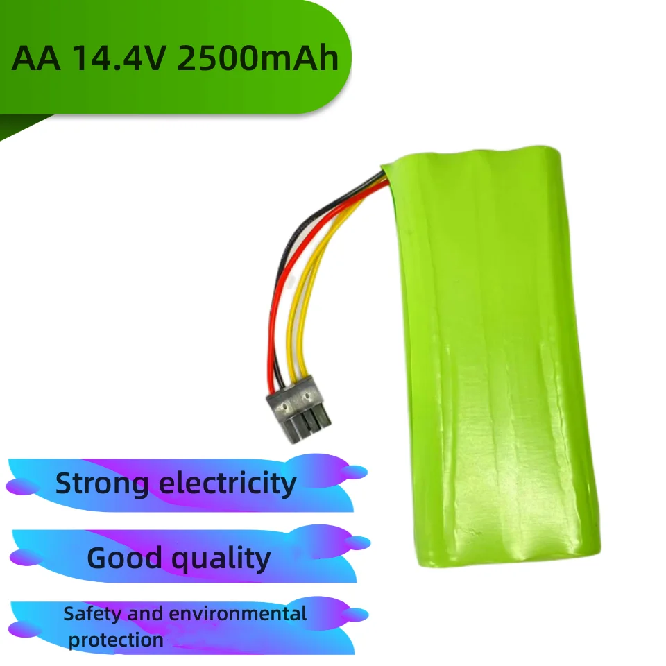 

100% Brand New NiMH Rechargeable Battery AA 14.4V 2500mAh For X600 ZN605 ZN606 ZN609 R1-L081A R1-L083B