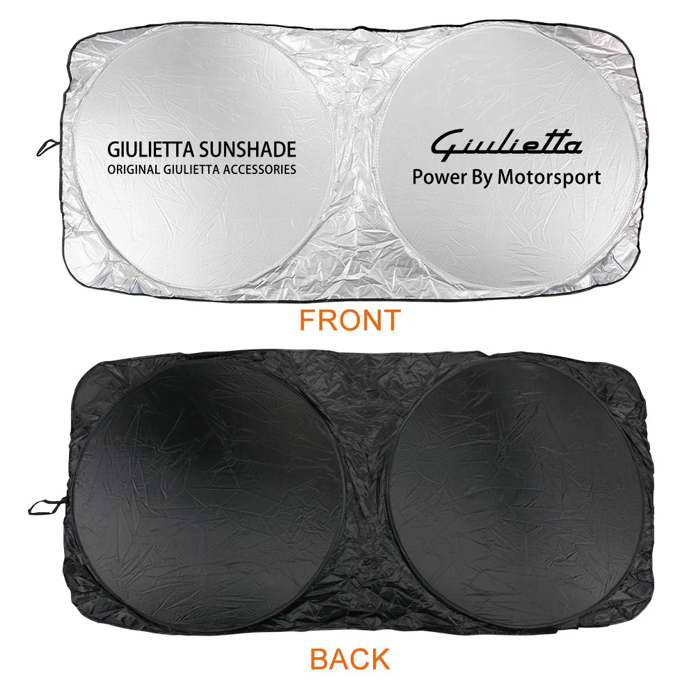 For Alfa Romeo Giulietta 940 2010-2014 2015-2022 Auto Accessories Car Windshield Cover Folding Sunshade UV Protection Shield