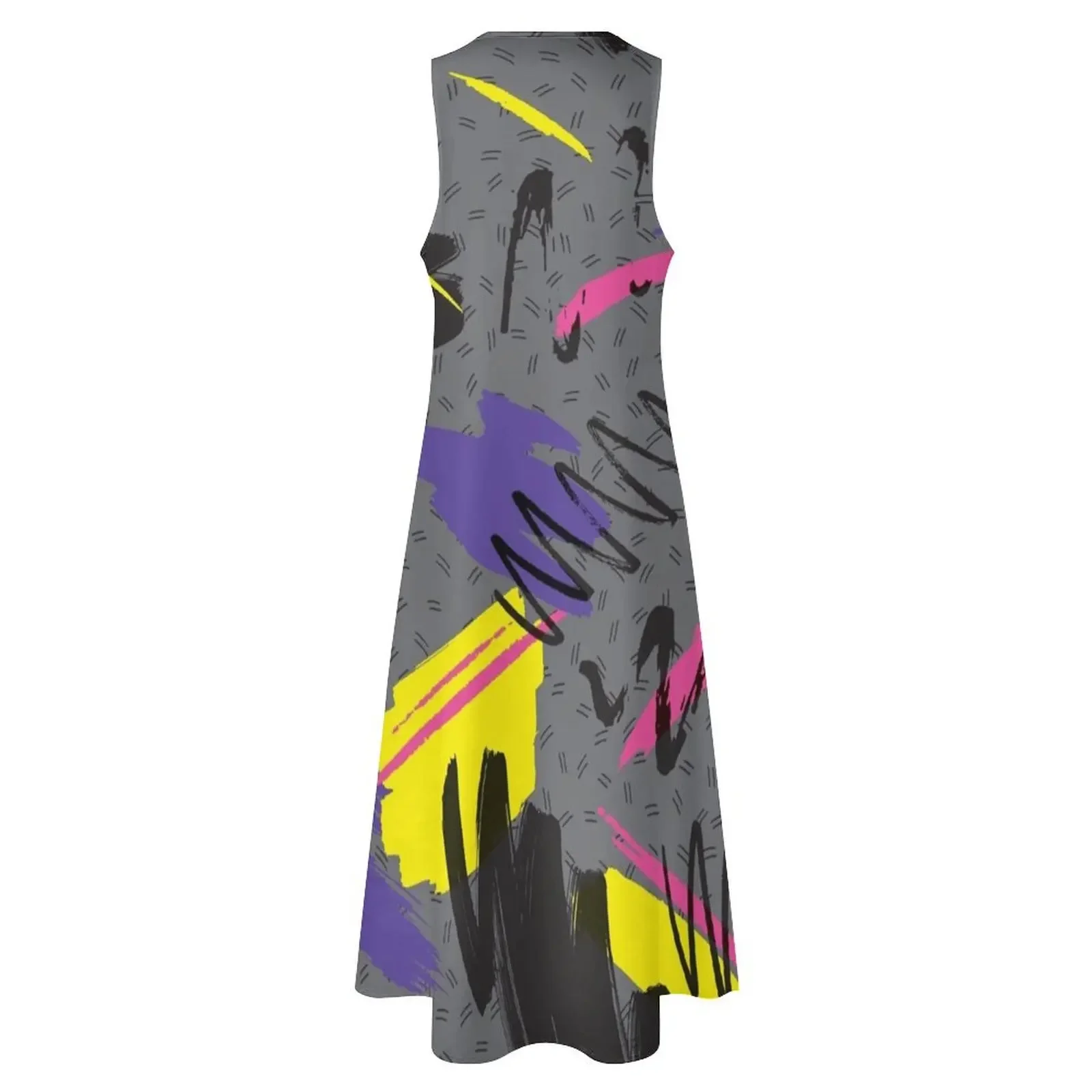 Trendy 80s Long Dress summer dress womens 2025 summer dresses ladies 2025 womens dress chic and elegant woman