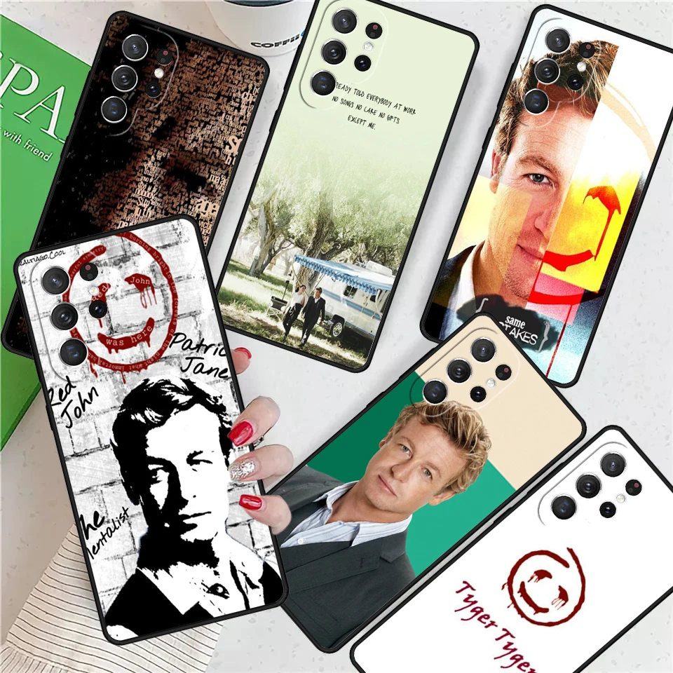 The Mentalist For Samsung Galaxy S24 Ultra S21 S22 S8 S9 S10 5G Note 10 20 Plus FE S23 Phone case Cover Coque