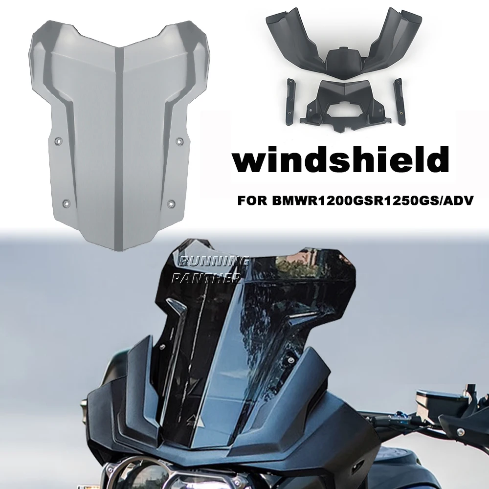 For BMW R1250GS R1200GS R 1250 1200 GS ADV New Motorcycle Rally Rooster Head Windscreen Windshield Wind Deflector Spoiler Cover