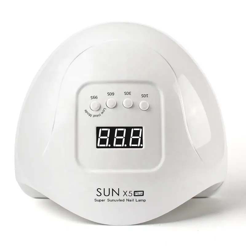 SUN X5 PLUS-lámpara UV LED de 80W para uñas, secador de esmalte de Gel, luz de curado, portátil, recargable por USB, para manicura, color rosa