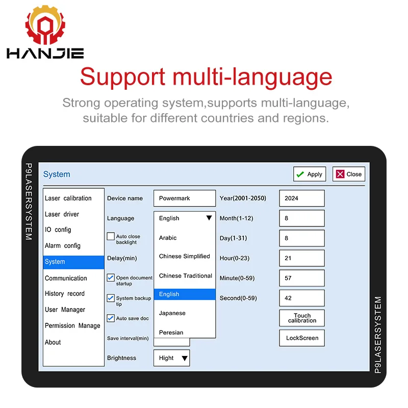 Hot20W Laser Engraver for Metal Stainless Steel Laser Coding Machine