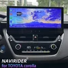 トヨタカローラ 2019 2020 2021 2022 2023 E210 ワイヤレス Carplay Android 自動 4 グラム 12.3 インチ Android 14 車マルチメディア 2DIN GPS 1