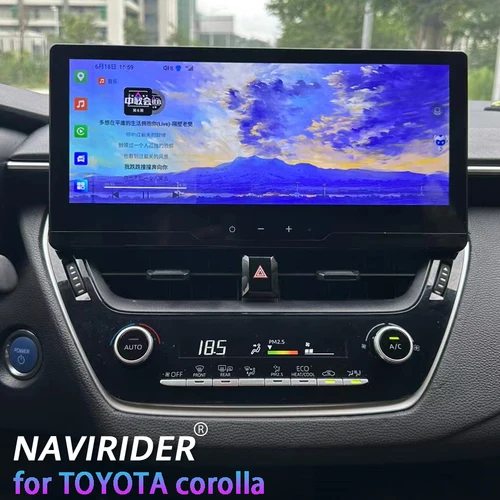 トヨタカローラ 2019 2020 2021 2022 2023 E210 ワイヤレス Carplay Android 自動 4 グラム 12.3 インチ Android 14 車マルチメディア 2DIN GPS
