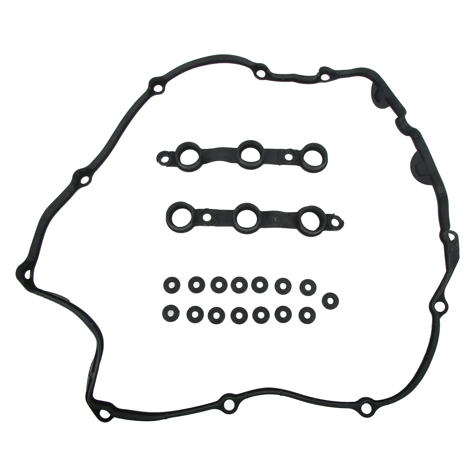 11121437395 Engine Valve Cover Gasket Rubber Valve Cover Gasket Set 11121437395 for E46 325ti 325ci 325i 330i 325xi 330Ci