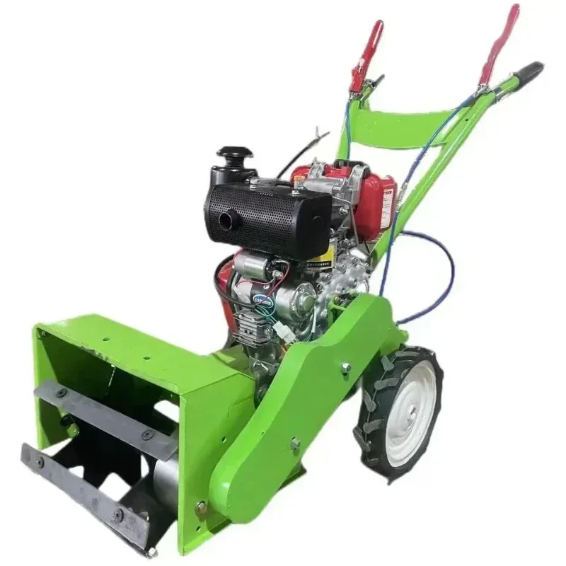 

Diesel engine lawn mower, walk-behind lawn mower, small size, can be operated by one person, favorable price, hot selling