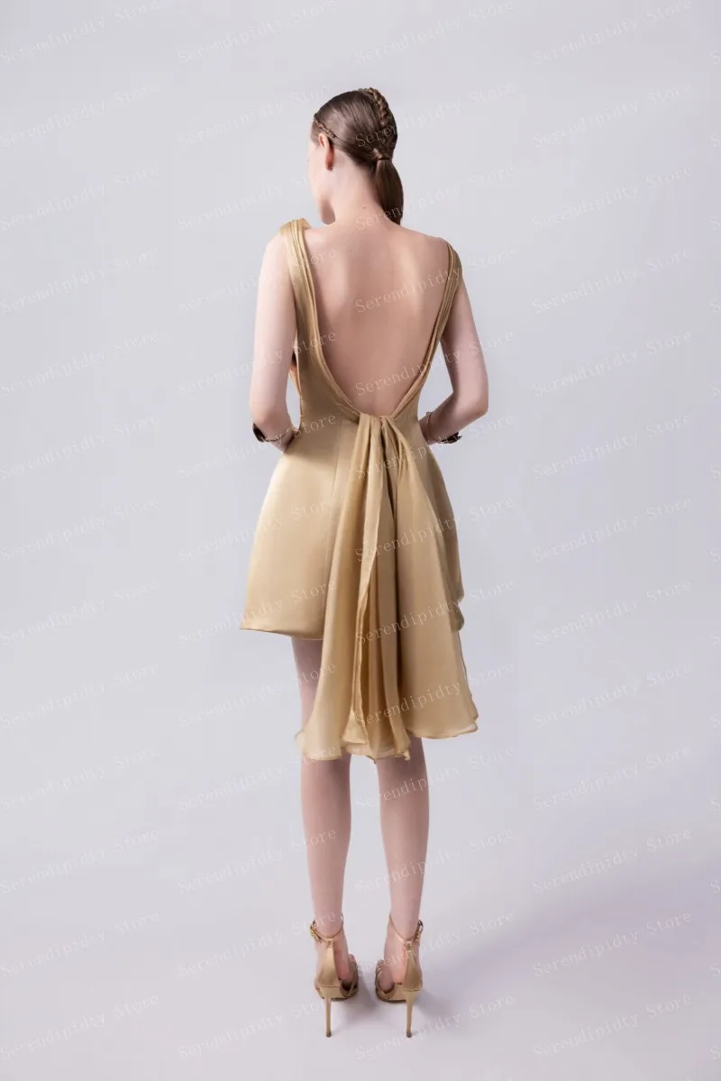 Рисунок 3 - Золотое атласное вечернее платье