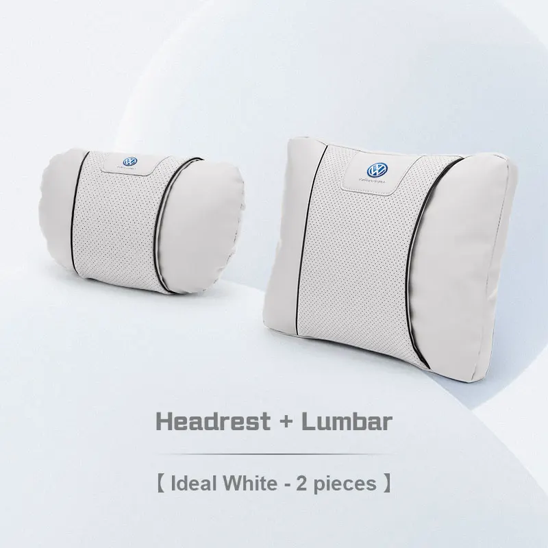 

For VW Volkswagen ID3 ID4 ID6 Car Headrest Lumbar Support vehicle Neck Pillow Golf 7 8 Passat CC Caddy Polo Tiguan Touran Jetta