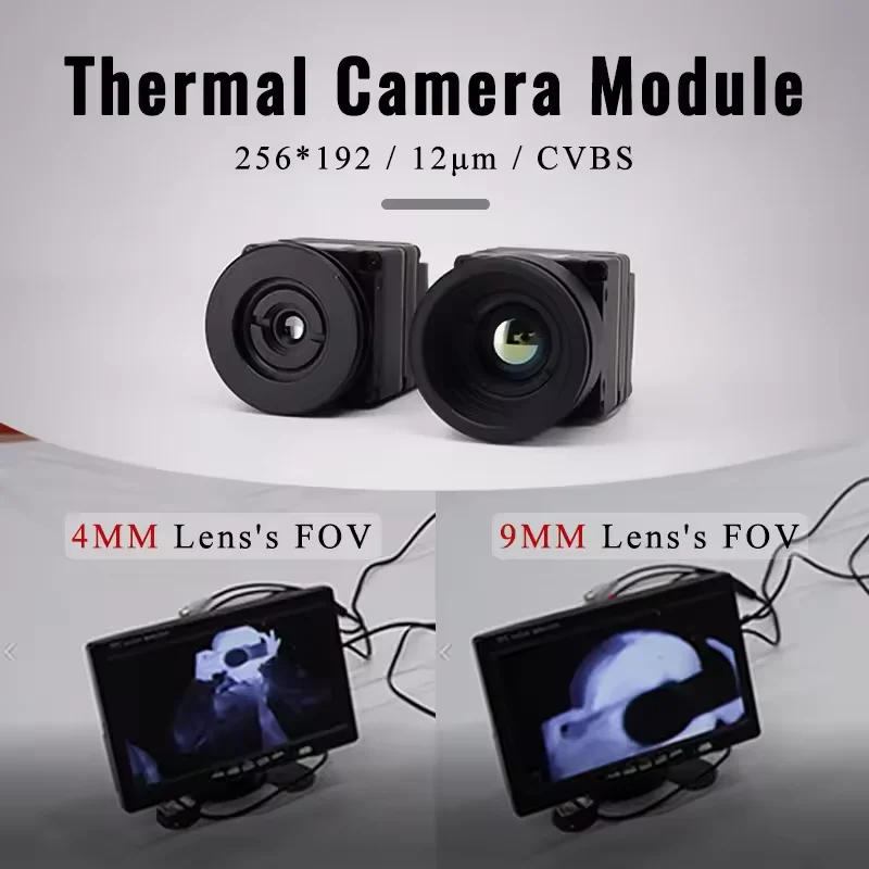 

256 384 640 FPV Infrared Thermal Imager Camera 640*512 Resolution 9.1mm UART CVBS/USB Output Infrared Night Vision Camera Module
