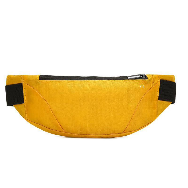 Riñonera informal de lona para hombre y mujer, bolsa grande para teléfono, bolso de viaje para teléfono, bolso de plátano ligero para cadera