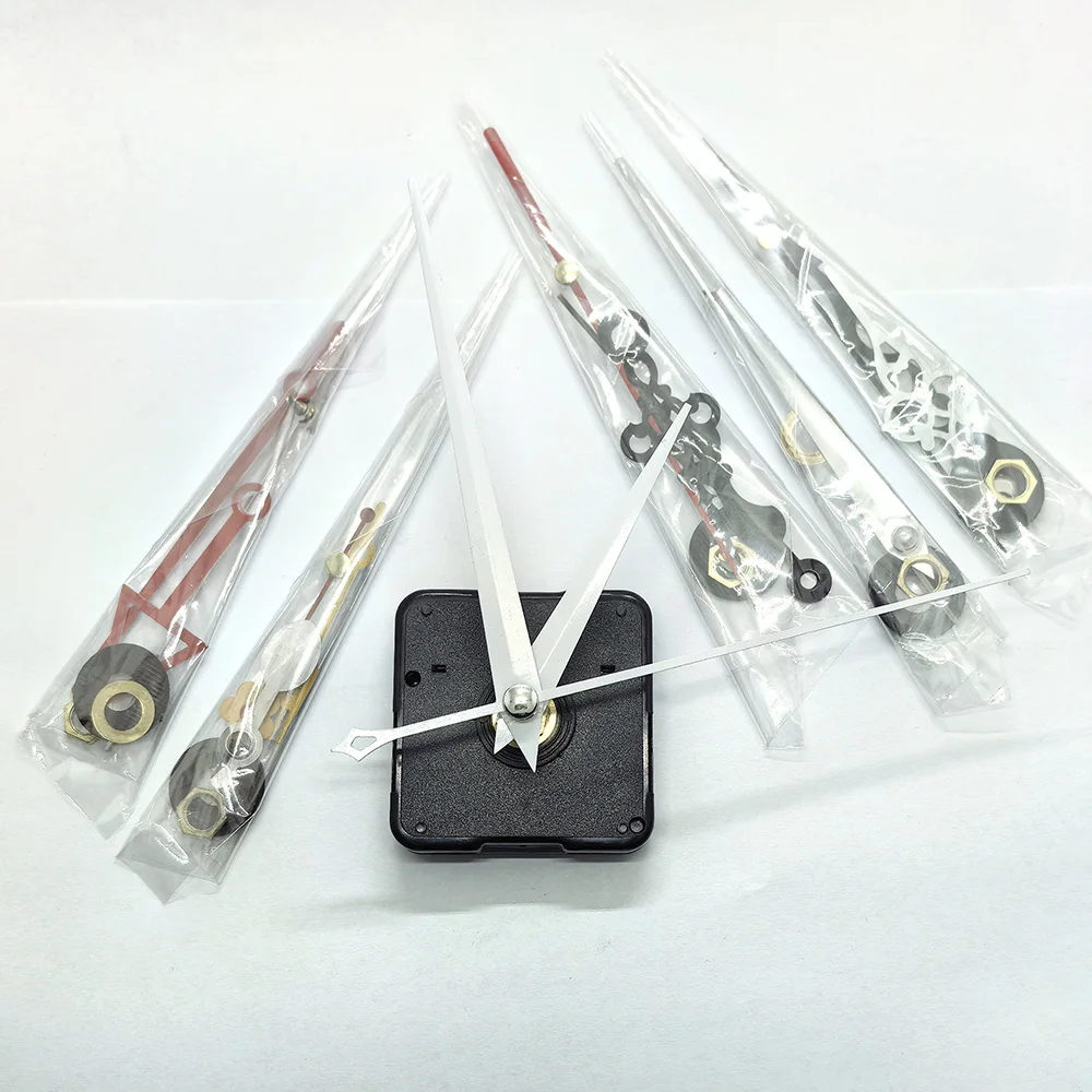 14mm Long Spindle Quiet Hand Quartz Clock Movement Mechanism DIY Repair Parts B