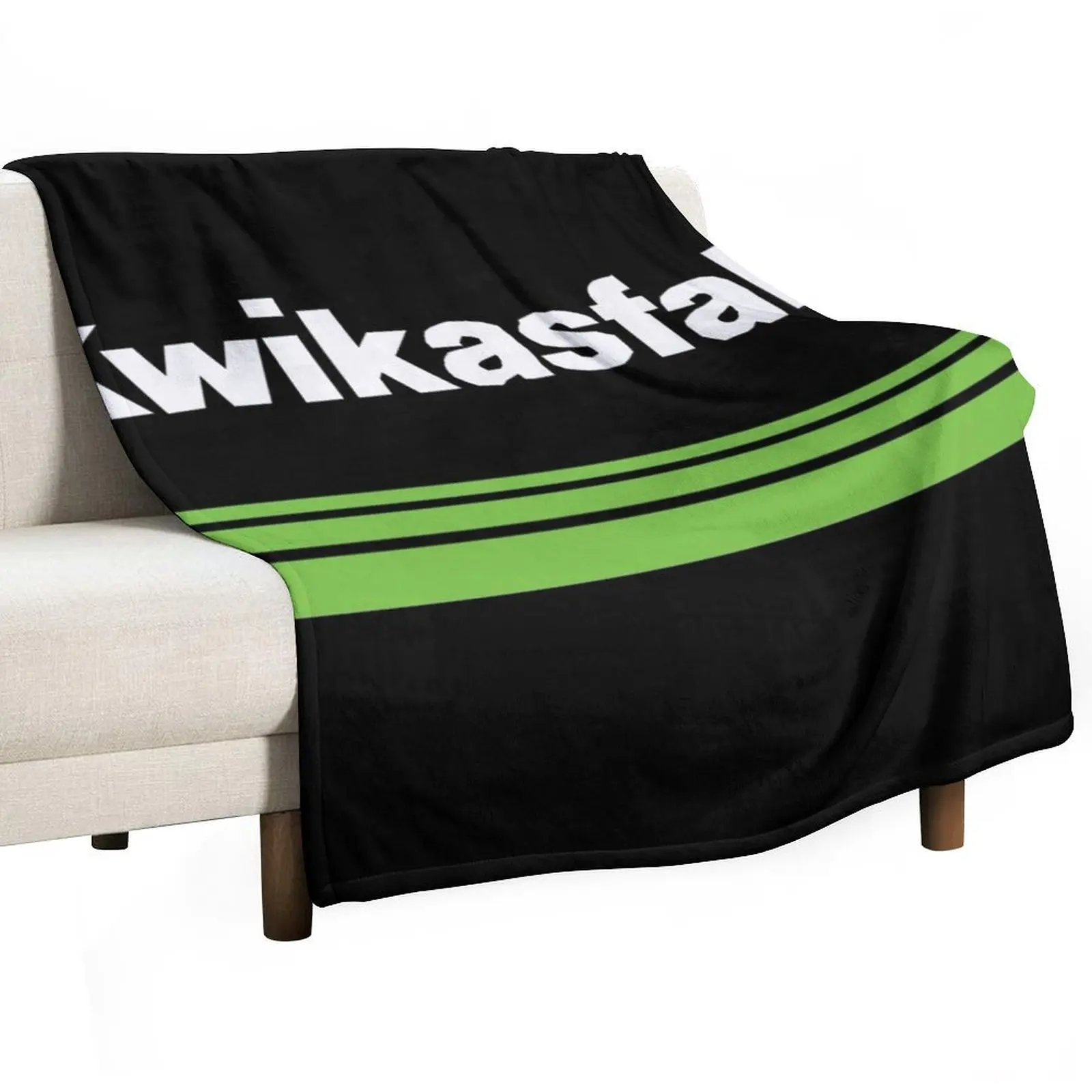 Kawasaki Kwikasfaki Throw Blanket Soft Beds Plush Winter beds Blankets