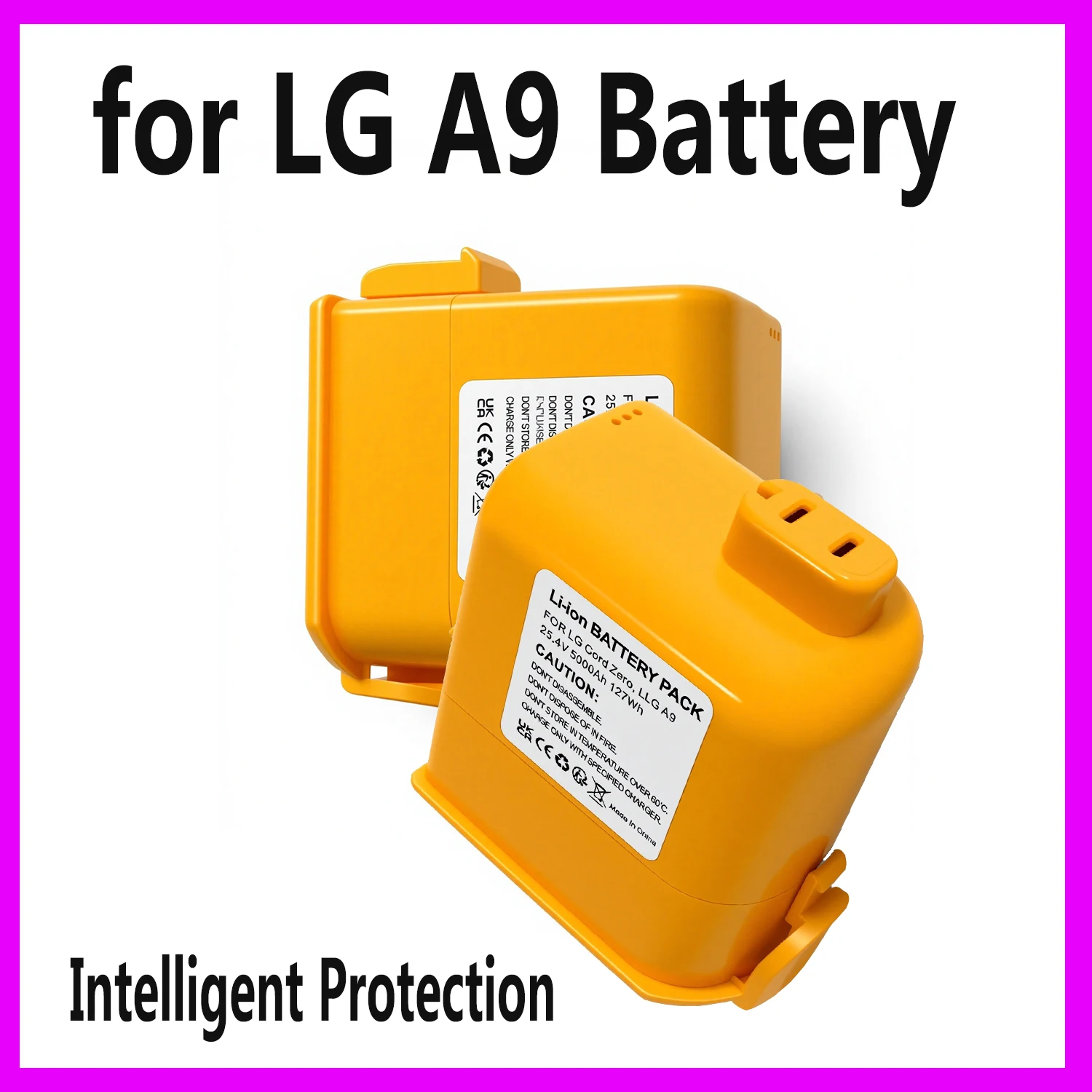 25.2V  lithium ion vacuum cleaner battery For LG Cord Zero EAC63382204 ,A9,A9 PLUS A905M A907GMS A905RM A908MVR A927KGMS