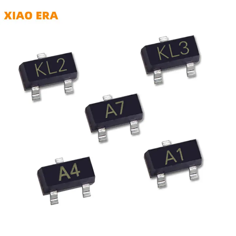 50Pcs SMD Dual Switching Diode Transistor SOT-23 BST54S KL4 BAT54A KL2 BAT54C KL3 BAS16 A6 BAW56 A1 BAS316 A6 BAV70 A4 IC