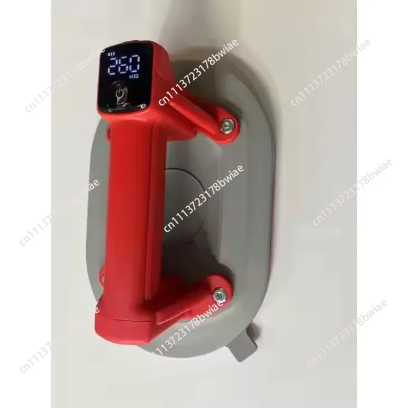 Premium Rectangle 247x167mm Electric Suction Cup P618A-B Digital Vacuum Tile Electric Suction Cup for Ceramic Marble Granite