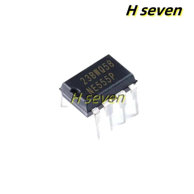 10pcs-50pcs NE555P DIP8 Single High-precision Timer Chip