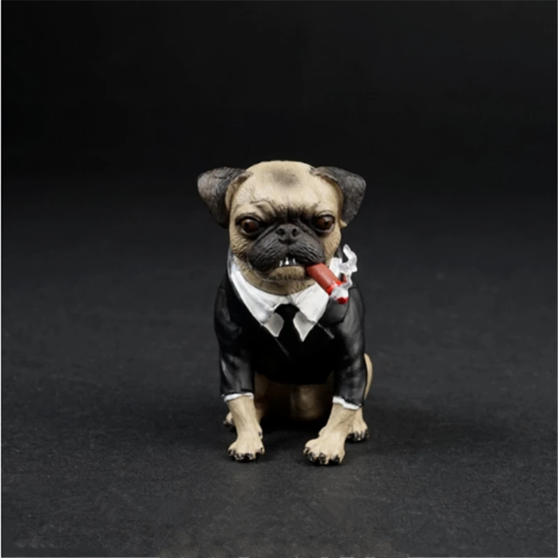 1:6 Scale Model Animal Starling Cigar Dog Figure Scene Props  Accesories Pet Toys for 12 Inch Action Figure Accessory Collection