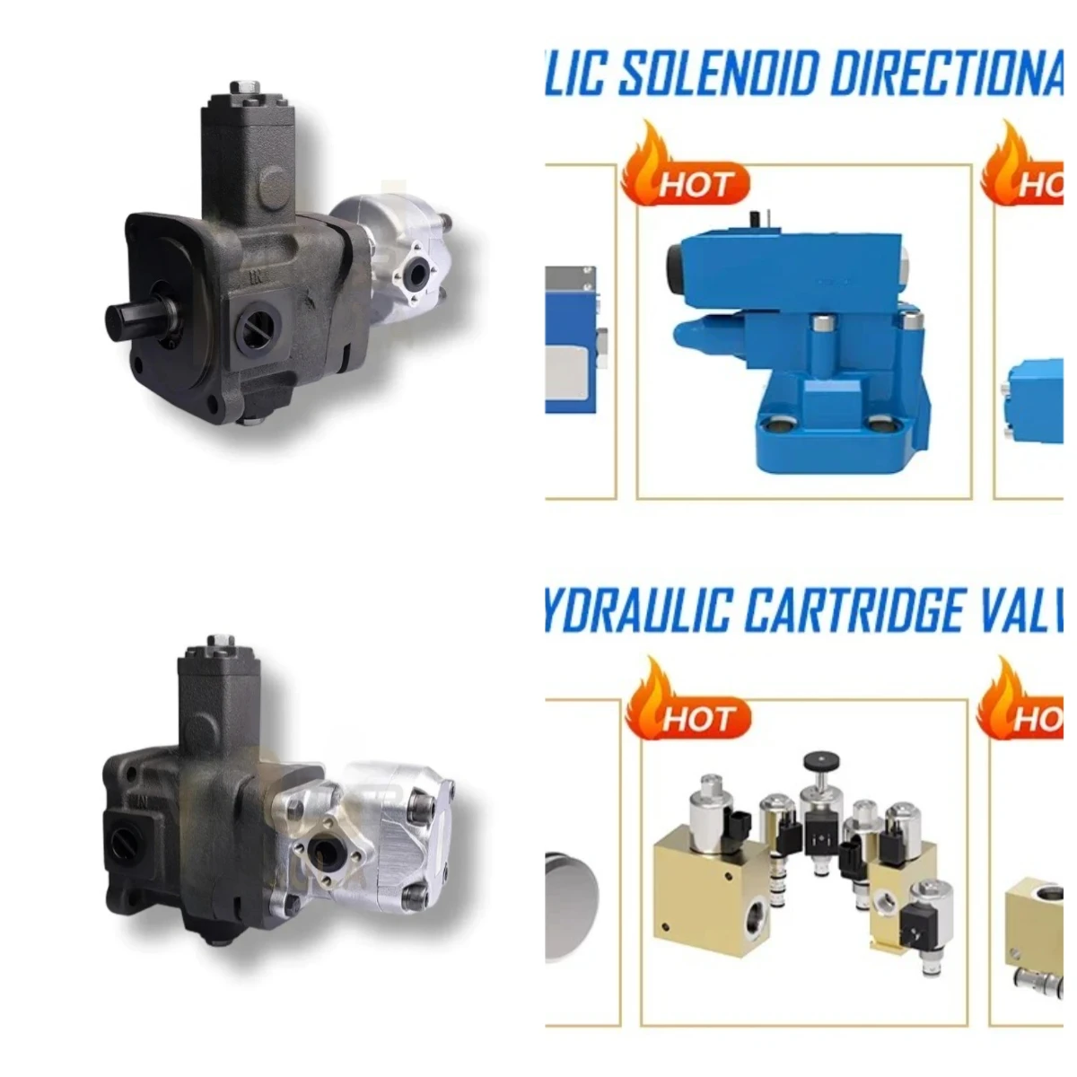 Winmost Variable Pump VP-DG High Low-pressure Vane Pump VP-DG-40+PA Hydraulic Pump