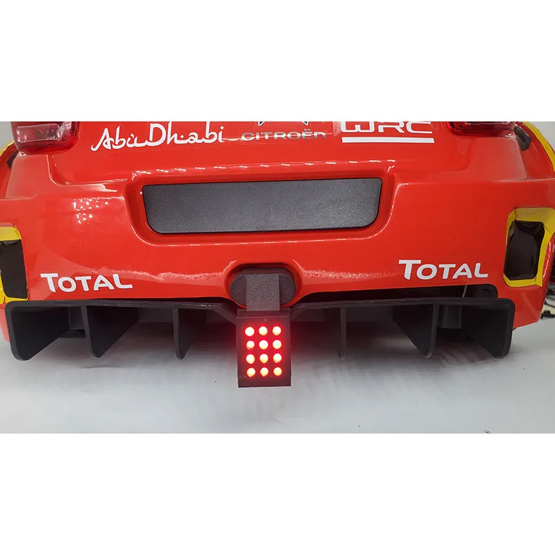 Hyper Go LED 4–6 V Rücklicht-Kontrollleuchte für 1/7 MJXRC 7303 C3 ferngesteuertes Auto, Gelände-Hochgeschwindigkeits-RC-Cars-LKW