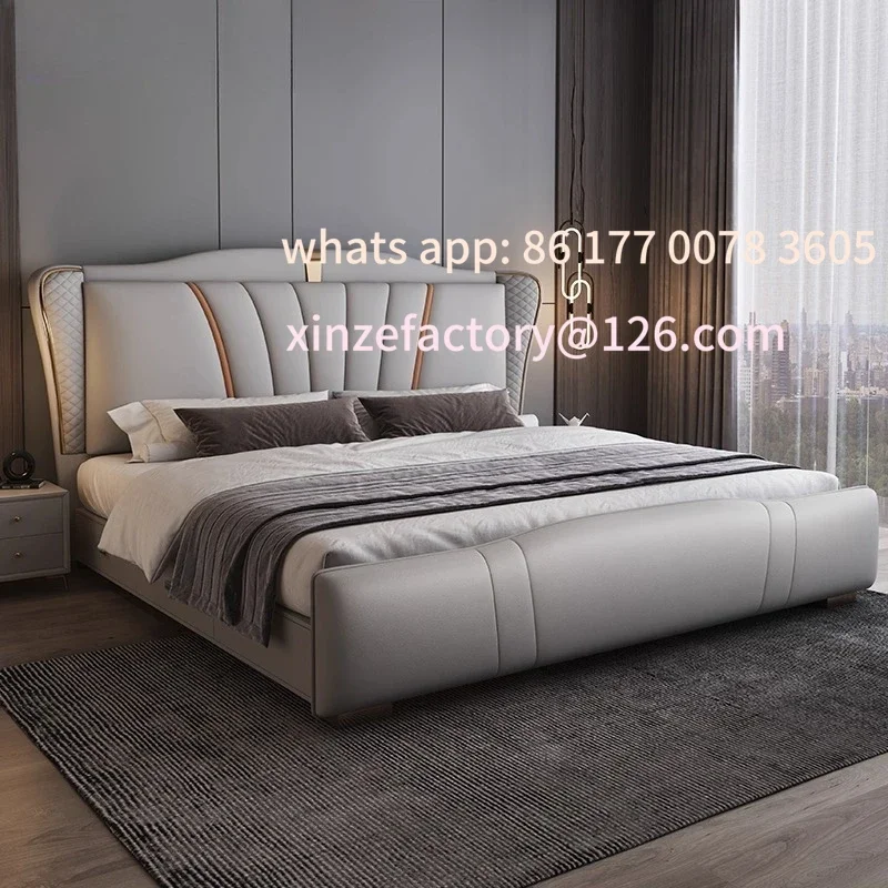 

Customizable sizebed Base beds andframes Double befurniture home full size bed frame dorm room essential﻿ 180x200cm luxury king
