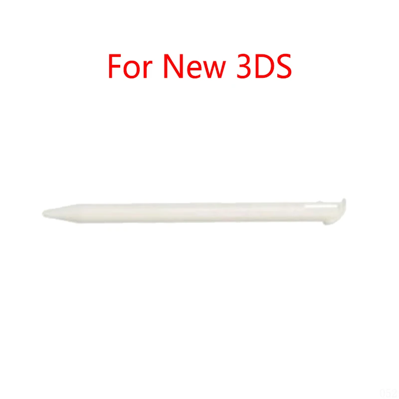 Pena Stylus plastik, pena layar sentuh untuk Nintendo New 3DS konsol Game layar sentuh pena Stylus logam