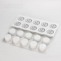 50PCS Tattoo Dip Foam Sponge Sterilized Dip Cup Caps Sterilized Tattoo Needle Dip Foam Cleaning Cup for Needle and Tip Rinse