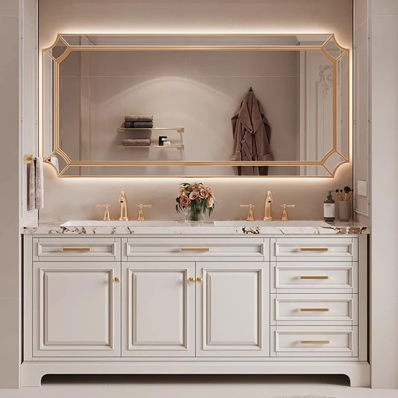 Bathroom Luxury Mirror Cabinets Glass Jewelry Makeup Organizer Bedroom Dressing Mirror Cabinets Wall Armarios Espejo Furnitures