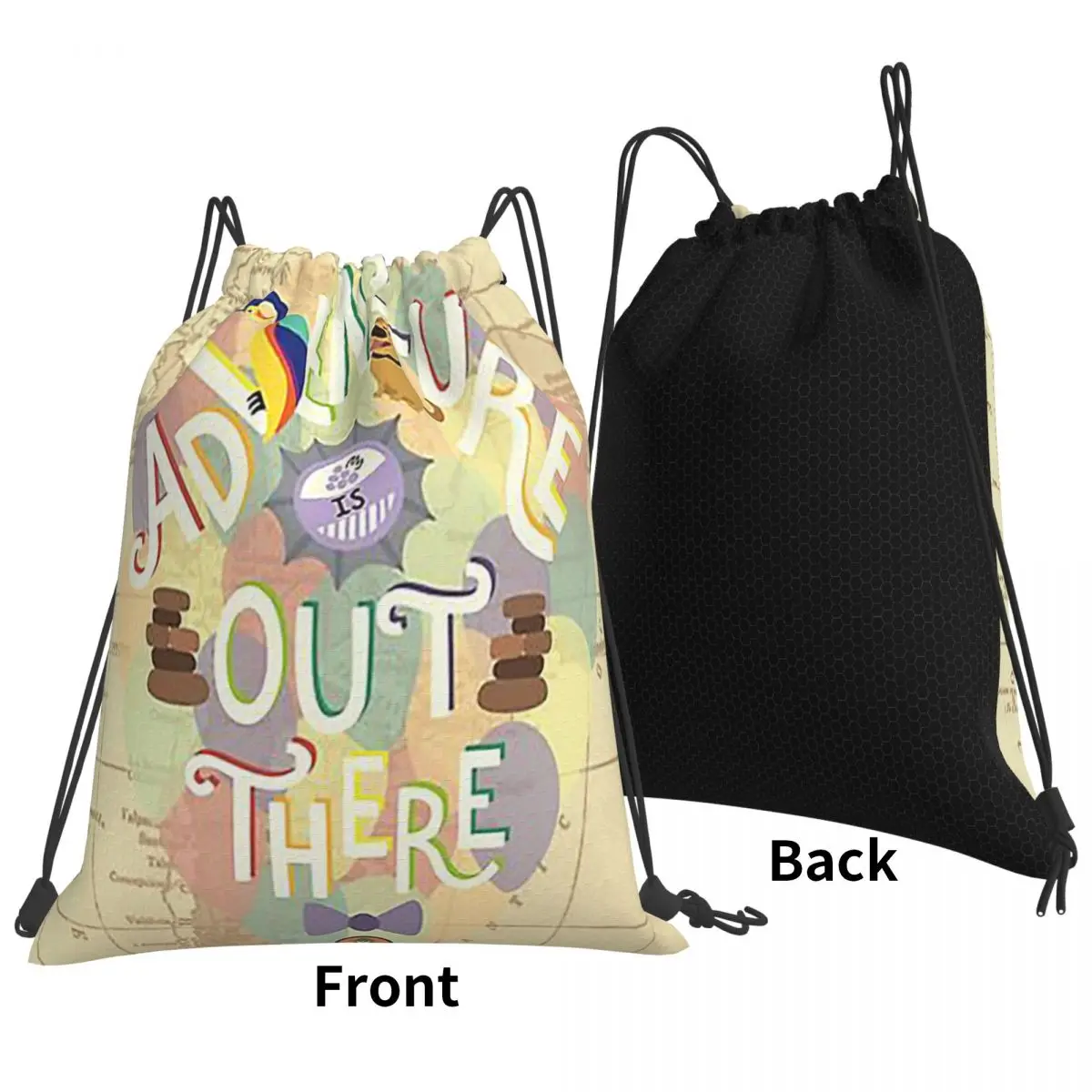 Up - Adventure Is Out There حقائب ظهر كاجوال محمولة برباط وحقائب رياضية وحقائب كتب لطلاب السفر