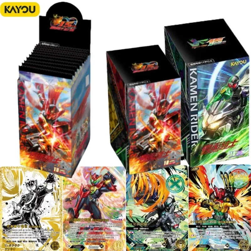 KAYOU Kamen Rider Card Hero Duel Double Rider 15th Anniversary Commemorative Edition Original Box Genuine Peripheral Cards