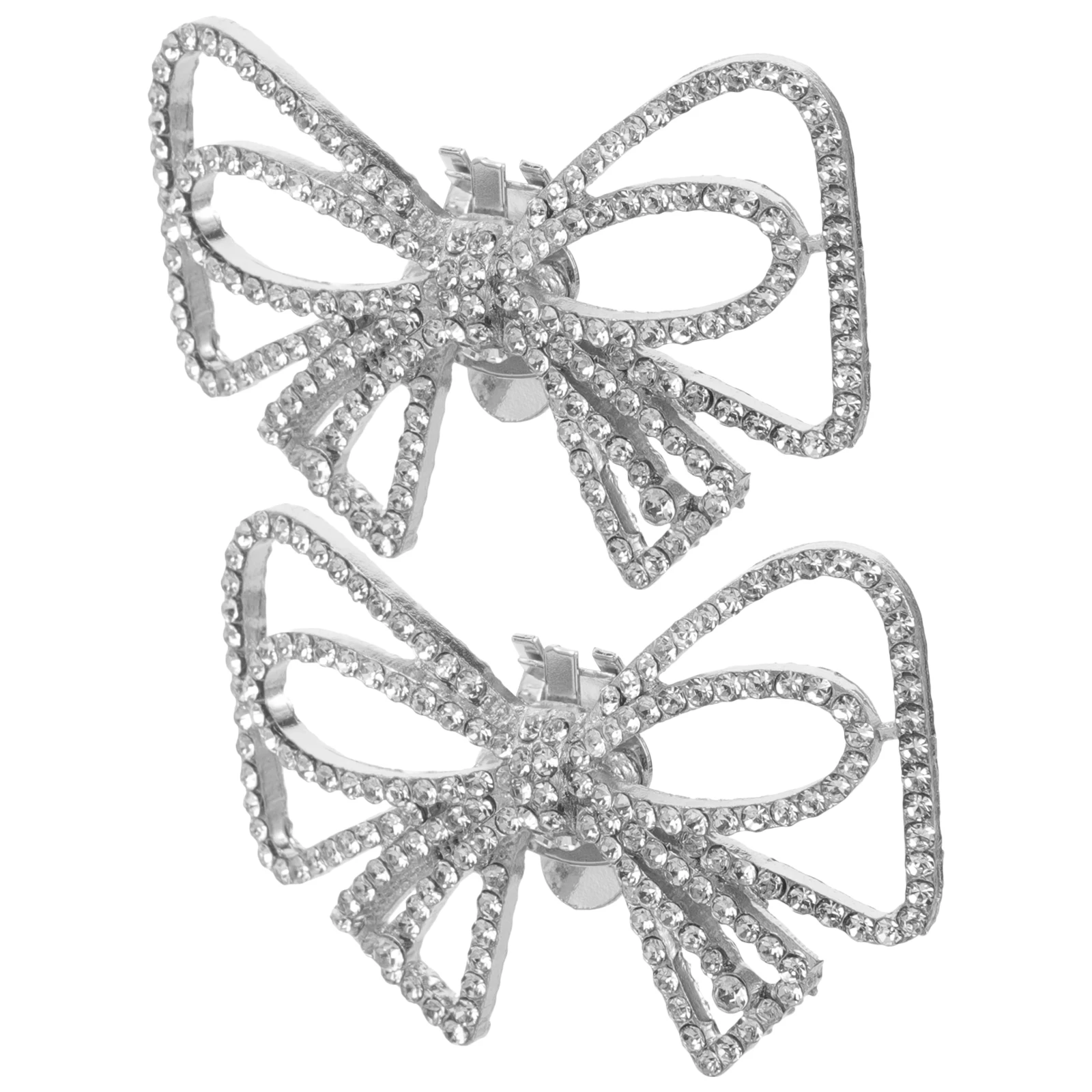 

Decorative Shoe Clips Rhinestone Buckle Wedding Party Bridal Accessories High Heel Flower Jewelry Gold Color M803