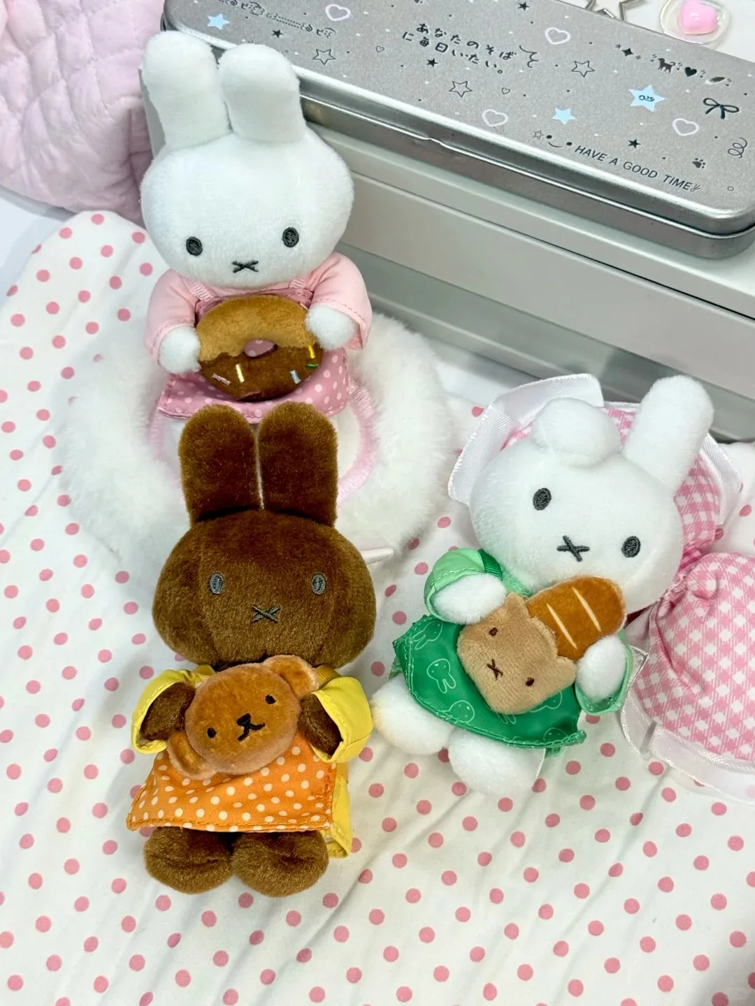 Miffy Official Bakery Series Plush Keychain Blind Box / Charm Blind Box - Fashion Trendy Toy Birthday Graduation Gift For Girls