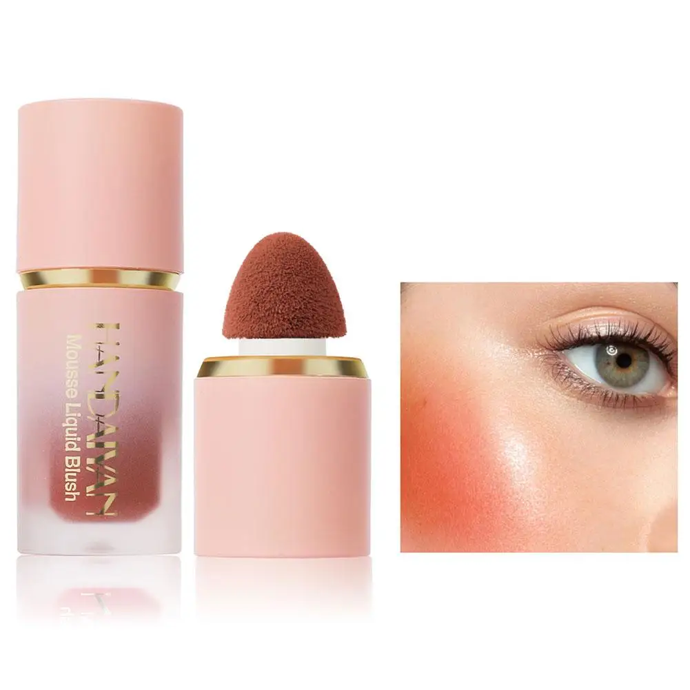 Colorete líquido 3 en 1, brillo mate, colorete líquido para cara, colorete en barra, contorno, resaltador de mejillas suave, Mousse resistente al agua Y6e7