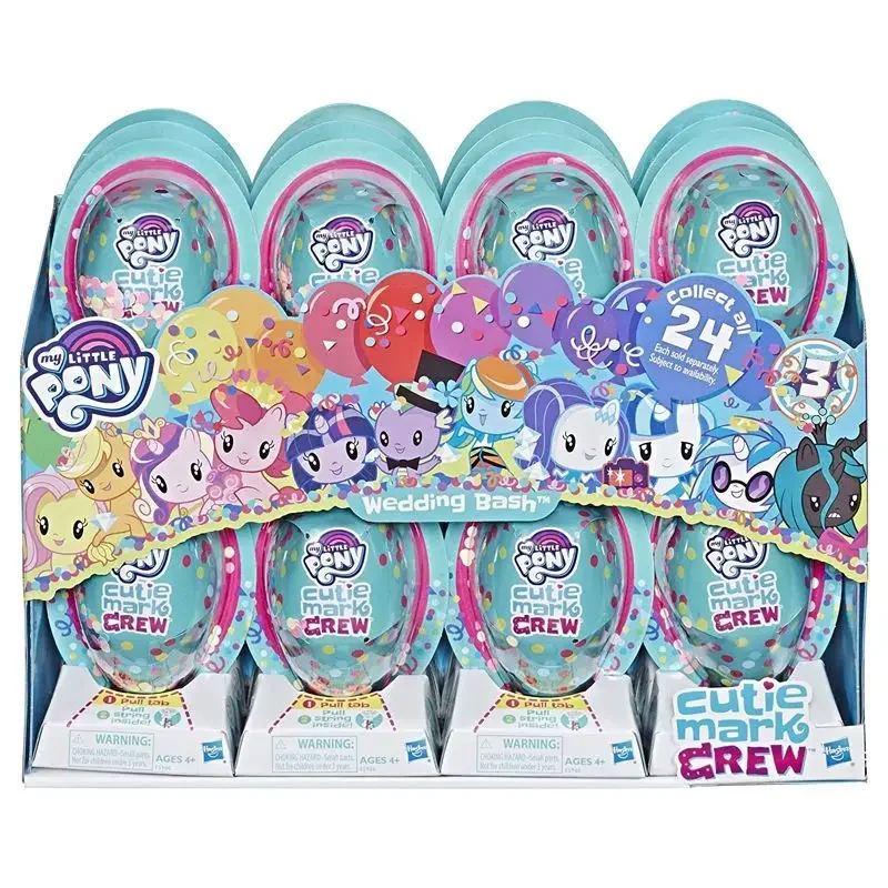 My Little Pony Anime Peripherals Kawaii Cartoon Mysterious Ring Blind Box Children's Toys Creative Hand-made Surprise Gift Box