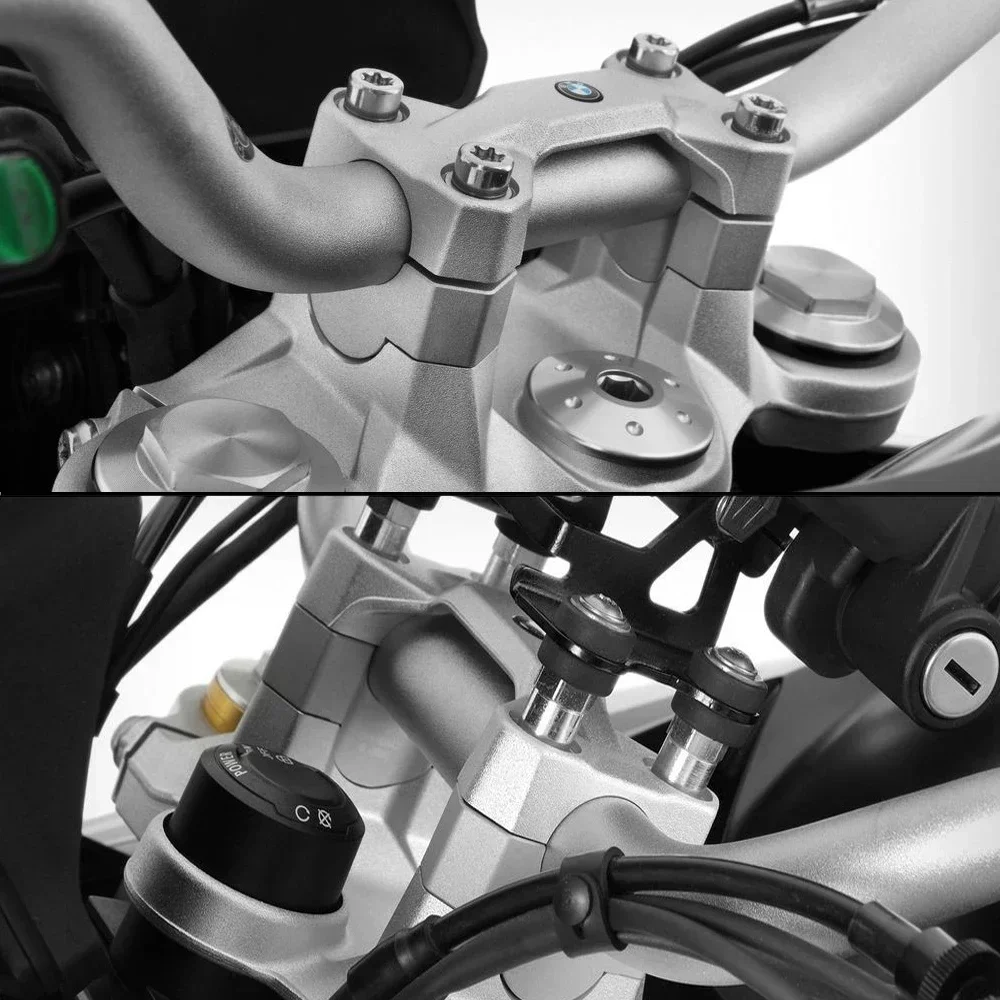 For BMW F850GS F900R F900XR Motorcycle Handlebar Risers Handle Bar Riser Clamp Extend Handlebar Adapter Mount