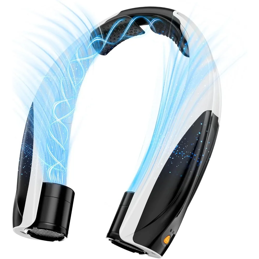 

Portable Rechargeable Neck Fan Six Speed 360 Cooler Long Lasting Travel Outdoor Camping Unisex