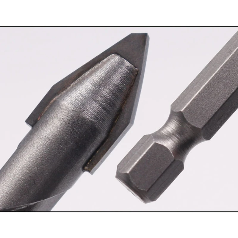 Đầu xiên Mũi khoan lệch tâm Mũi tuốc nơ vít Nề & Mũi khoan bê tông 1/4 "Tay cầm lục giác cho gạch, ngói, măng,