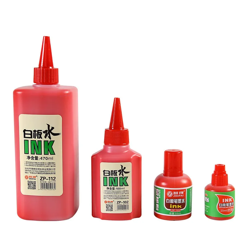 Whiteboard Markers Refill Ink 20cc Compatible With Erasable Whiteboard Markers Red Blue Black Fluids For Office School Supplies