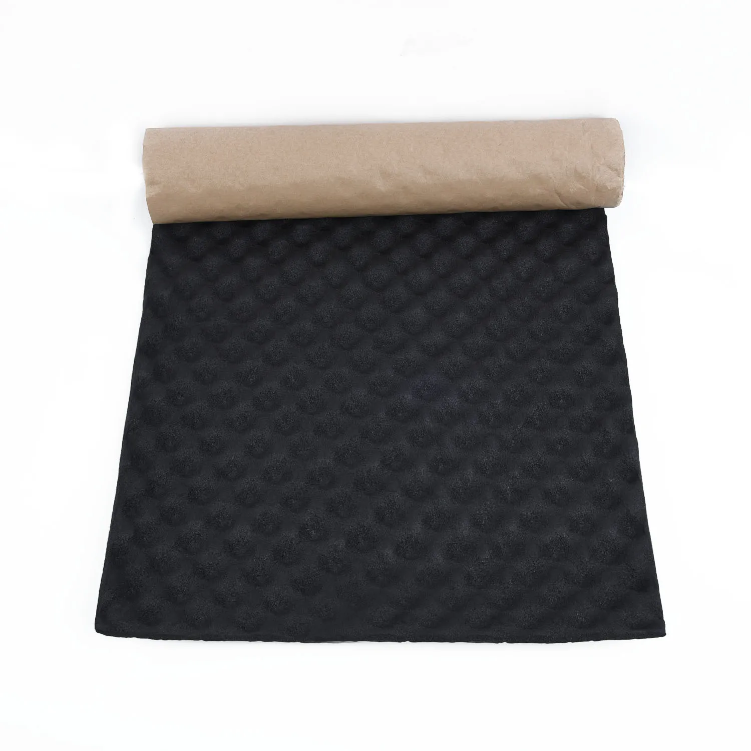 Auto Studio Sound Acoustic Absorption Car Heatproof Wave Foam Deadener Car Soundproof Cotton Insulation Mat Hood Soundproofing