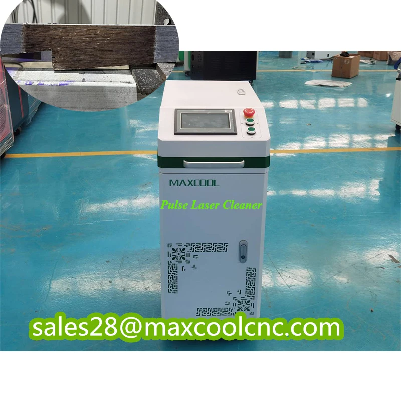 200W New Laser Cleaning Machine Pulse Laser Cleaner Machine for Wood Paint Removal for Sale