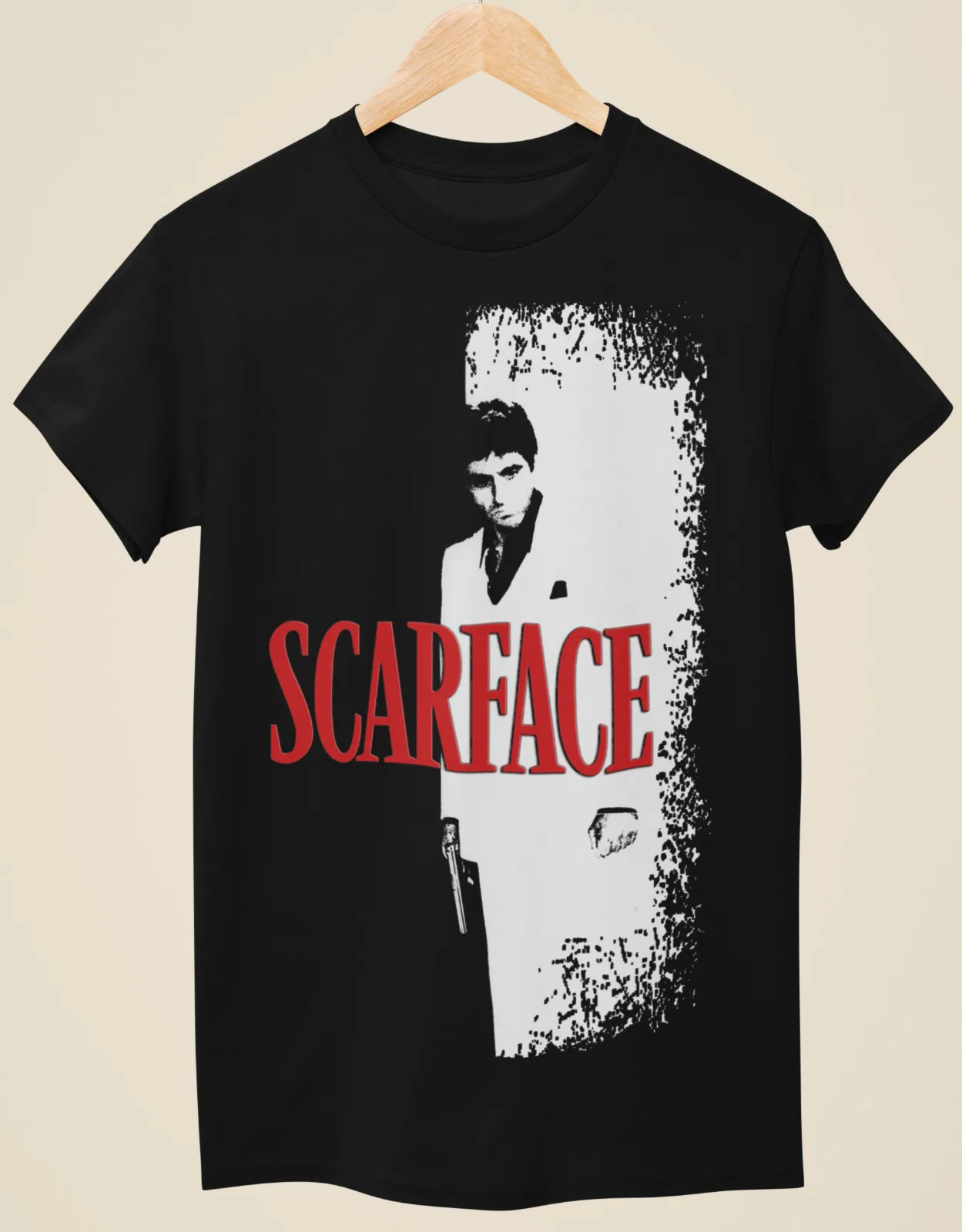 

Scarface - Movie Poster Inspired Unisex Black T-Shirt